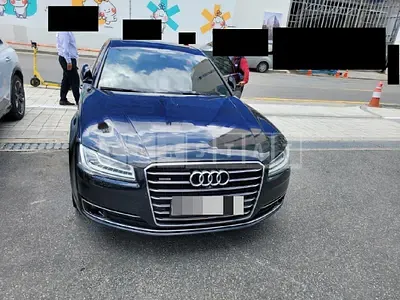 Photo 1 of 9: 2016 Audi A8L 50 TDI quattro, VIN WAUZZZ4H0GN002410 — Korean insurance auction