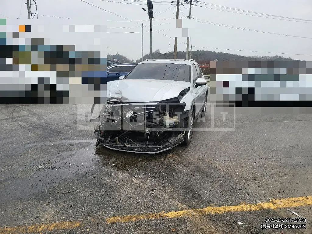 Photo 2 of 16: 2018 Volkswagen Tiguan 2.0 TDI Prestige 4MOTIO, VIN WVGZZZ5NZJW964442 — Korean insurance auction