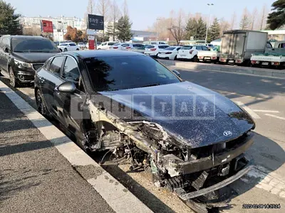 Photo 1 of 15: 2021 Kia K5, VIN KNAG3412BMA118259 — Korean insurance auction