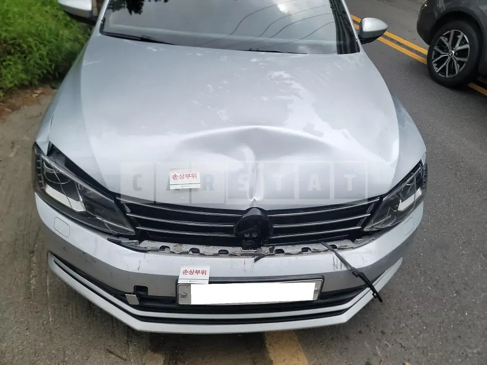 Photo 2 of 9: 2015 Volkswagen Jetta 2.0 TDI, VIN WVWZZZ16ZFM010264 — Korean insurance auction