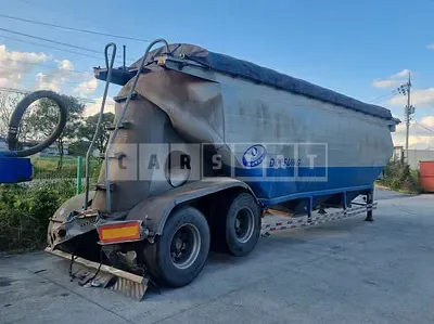 Photo 1 of 32: 2019 Mercedes-Benz Double 50㎥ Feed Hopper Trailer, VIN KN9BNEZTZKKB07094 — Korean insurance auction