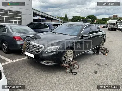 Photo 1 of 11: 2017 Mercedes-Benz S500 4Matic L, VIN WDDUG8FB5HA285925 — Korean insurance auction
