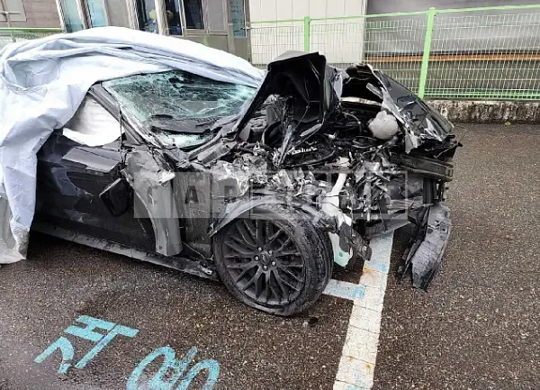Photo 2 of 37: 2022 Ford Mustang GT 5.0 Coupe, VIN 1FA6P8CF9N5102966 — Korean insurance auction