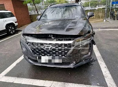 Photo 1 of 6: 2018 Hyundai Santa Fe TM — Korean insurance auction