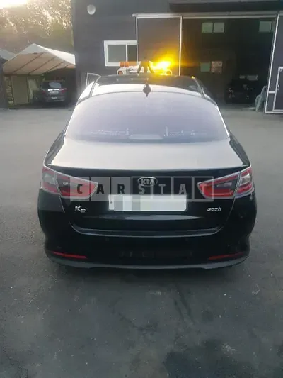 Photo 1 of 8: 2015 Kia K5 2.0 (Hybrid), VIN KNAGN41CBFA094470 — Korean insurance auction