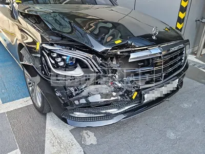 Photo 1 of 3: 2019 Mercedes-Benz S450 4Matic L, VIN WDDUG6EB5KA495535 — Korean insurance auction