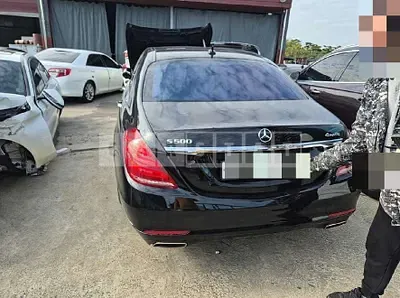 Photo 1 of 10: 2016 Mercedes-Benz S500 4Matic L — Korean insurance auction
