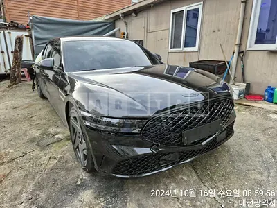 Photo 1 of 6: 2024 Genesis G90, VIN KMTFB41DDSU047921 — Korean insurance auction