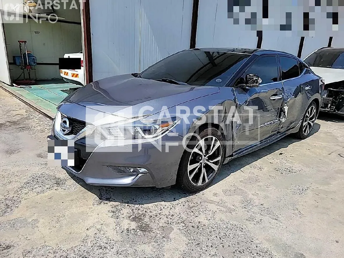 Photo 2 of 15: 2017 Nissan Maxima, VIN 1N4AA6AP6HC417655 — Korean insurance auction