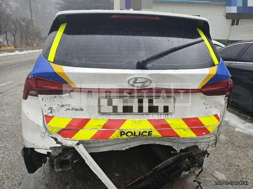 Photo 2 of 18: 2020 Hyundai Santa Fe 2.2 (4WD) — Korean insurance auction
