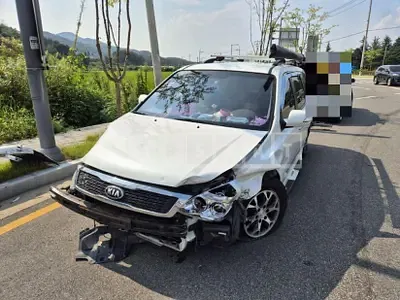 Photo 1 of 3: 2014 Kia Carnival 2.2 — Korean insurance auction