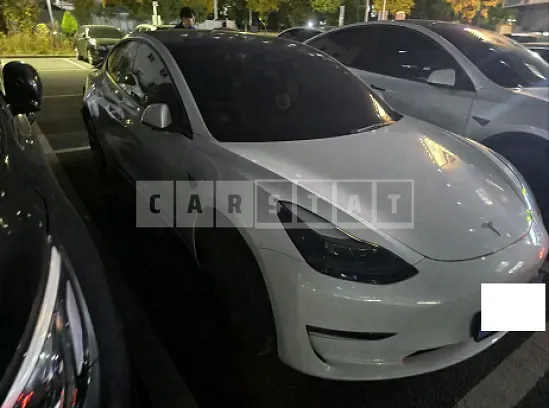 Photo 2 of 12: 2022 Tesla Model 3 LongRange, VIN 5YJ3E1EB2NF150571 — Korean insurance auction