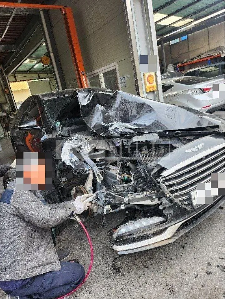 Photo 2 of 11: 2018 Genesis G80 — Korean insurance auction