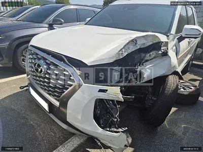 Photo 1 of 11: 2021 Hyundai Palisade, VIN KMHR381ABNU363962 — Korean insurance auction