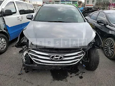 Photo 1 of 9: 2016 Hyundai Santa Fe, VIN KMHSW81UBHU741209 — Korean insurance auction