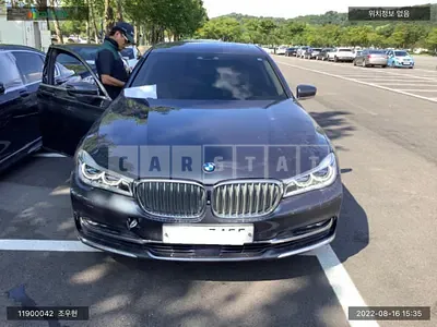 Photo 1 of 15: 2016 BMW 740Ld xDrive, VIN WBA7G8109GG678154 — Korean insurance auction