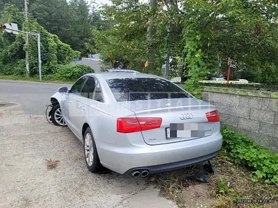 Photo 1 of 9: 2015 Audi A6 35 TDI, VIN WAUZZZ4G0FN068087 — Korean insurance auction
