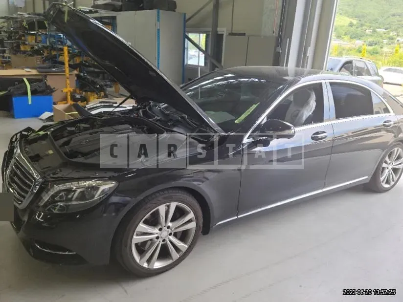 Photo 2 of 9: 2017 Mercedes-Benz S400 4Matic L, VIN WDDUG6HB2HA290517 — Korean insurance auction
