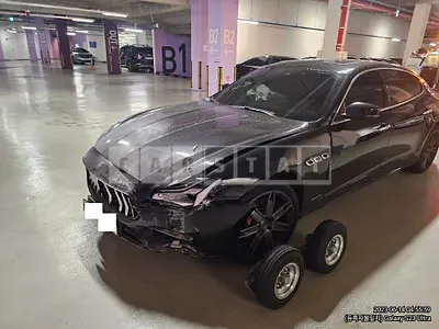 Photo 1 of 28: 2019 Maserati Quattroporte, VIN ZAM56XPG5K1326059 — Korean insurance auction