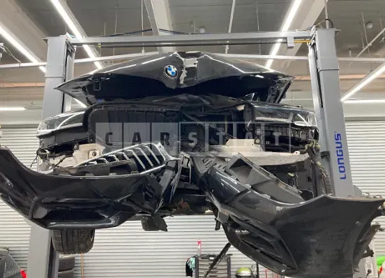 Photo 2 of 15: 2021 BMW 530e, VIN WBA51AG03MCG58088 — Korean insurance auction