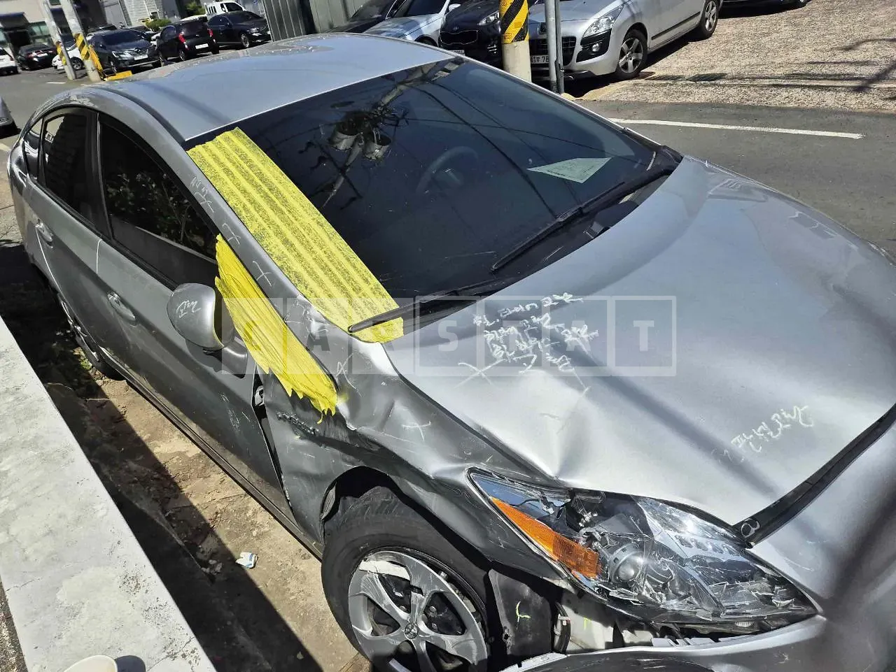 Photo 2 of 13: 2015 Toyota Prius, VIN JTDKN3DU4F1951104 — Korean insurance auction