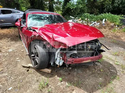 Photo 1 of 52: 2016 Ford Mustang 2.3 Convertible, VIN 1FATP8UHXG5287440 — Korean insurance auction