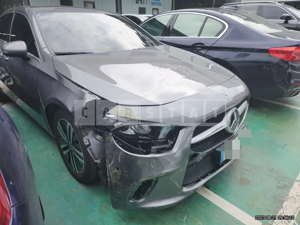 Photo 2 of 10: 2021 Mercedes-Benz A220 Sedan, VIN W1K3G4EB6MJ304787 — Korean insurance auction