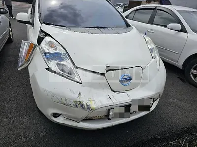 Photo 1 of 22: 2015 Nissan Leaf — Korean insurance auction