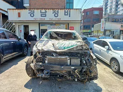 Photo 1 of 7: 2021 Kia Sportage Hybrid, VIN KNAPX81GBNK006859 — Korean insurance auction