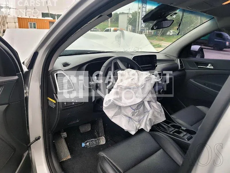 Photo 2 of 7: 2019 Hyundai Tucson, VIN KMHJ381ADKU108320 — Korean insurance auction