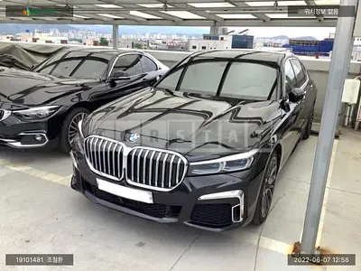 Photo 1 of 13: 2019 BMW 740Li xDrive M Sport Package, VIN WBA7T4104LGM54000 — Korean insurance auction