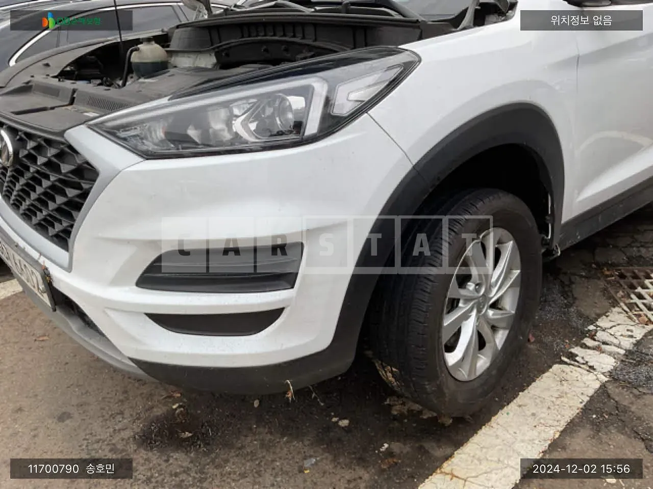 Photo 2 of 13: 2019 Hyundai Tucson, VIN KMHJ2817GKU936683 — Korean insurance auction