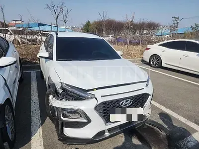 Photo 1 of 19: 2020 Hyundai Kona 1.6, VIN KMHK4815GLU563369 — Korean insurance auction