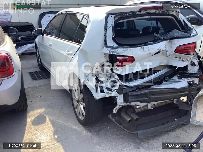 Photo 2 of 10: 2016 Volkswagen Golf 2.0 TDI BMT, VIN WVWZZZAUZGW096794 — Korean insurance auction