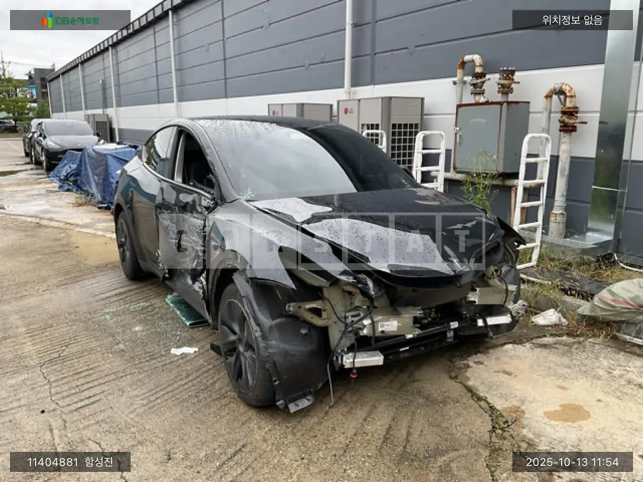 Photo 2 of 21: 2024 Tesla Model Y RWD, VIN LRWYGCFS3RC552691 — Korean insurance auction