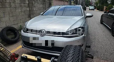 Photo 1 of 8: 2015 Volkswagen Golf 2.0 TDI BMT — Korean insurance auction