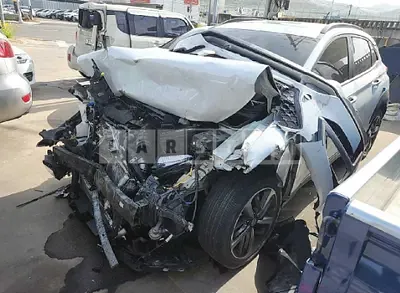 Photo 1 of 5: 2018 Hyundai Kona, VIN KMHK7815GJU146498 — Korean insurance auction
