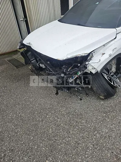 Photo 1 of 7: 2019 Hyundai Santa Fe, VIN KMHS381CBKU015688 — Korean insurance auction