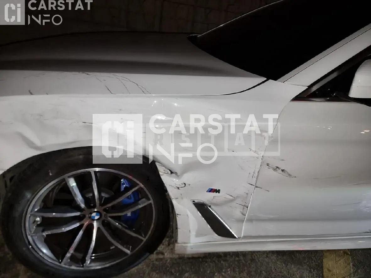 Photo 2 of 30: 2021 BMW 520i, VIN WBA11BH03MCF90586 — Korean insurance auction