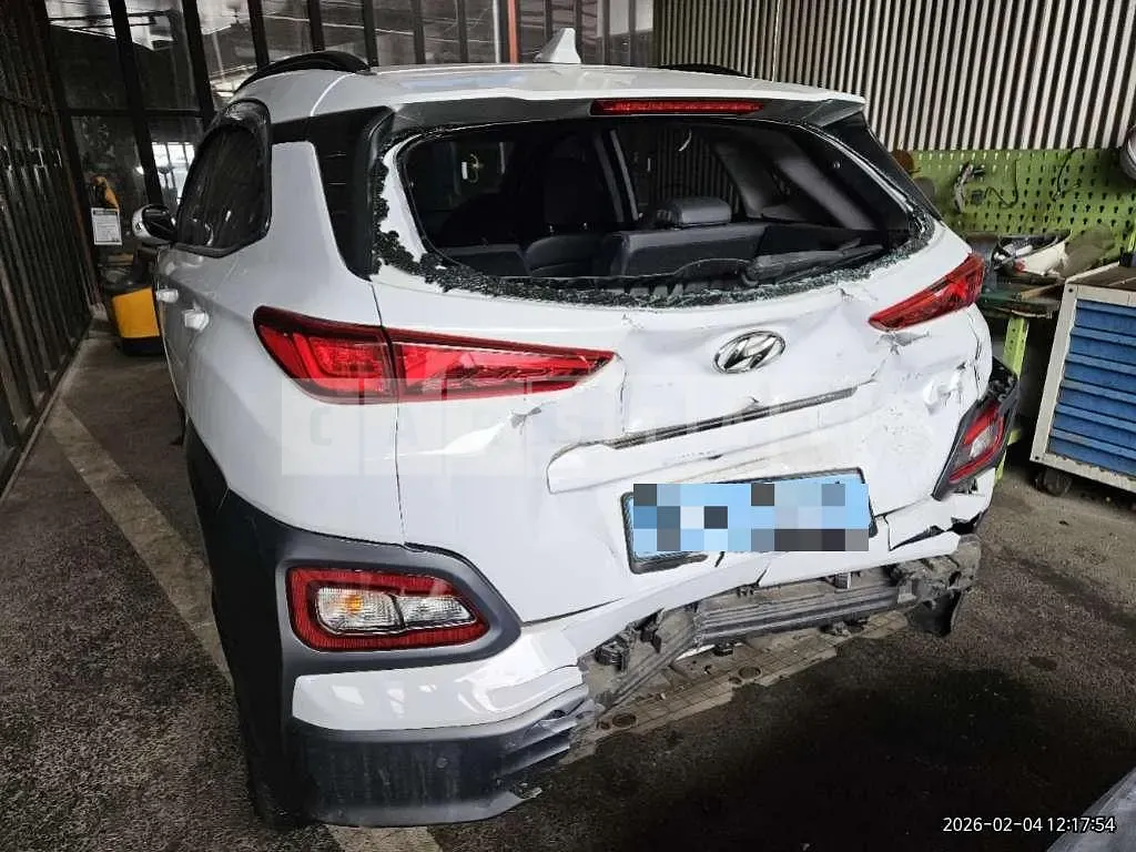 Photo 2 of 15: 2018 Hyundai Kona Electric Car — Korean insurance auction