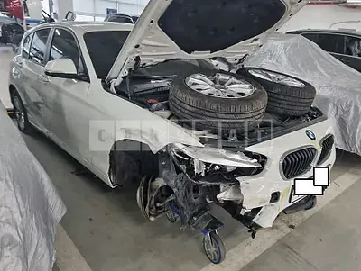 Photo 1 of 8: 2018 BMW 118d, VIN WBA1S5100J5L14579 — Korean insurance auction