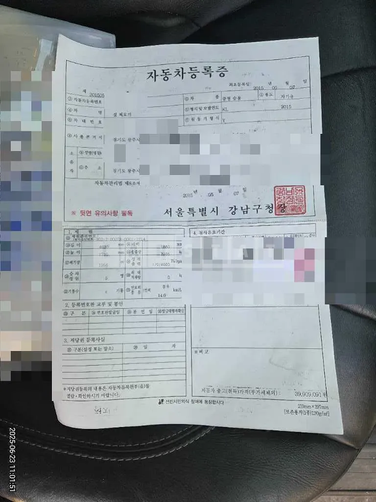 Photo 2 of 10: 2015 Jeep Straw Cherokee — Korean insurance auction