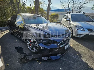 Photo 1 of 12: 2018 Kia Stinger, VIN KNAE351ABJS002477 — Korean insurance auction