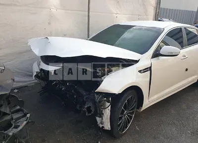 Photo 1 of 16: 2015 Kia K5, VIN KNAGM419BFA575522 — Korean insurance auction