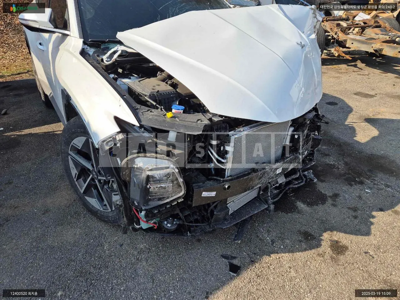 Photo 2 of 14: 2024 Hyundai Tucson Hybrid, VIN KMHJC811BRU303867 — Korean insurance auction
