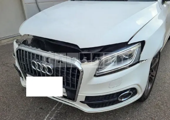 Photo 2 of 22: 2015 Audi Q5 45TDI quattro, VIN WAUZZZ8R8FA024955 — Korean insurance auction