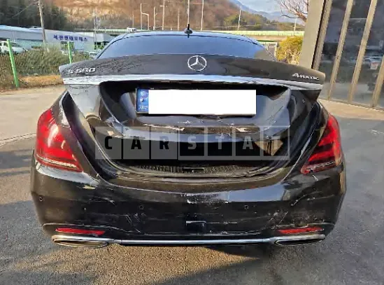 Photo 2 of 19: 2018 Mercedes-Benz S450 4Matic L, VIN WDDUG6EB9JA357544 — Korean insurance auction