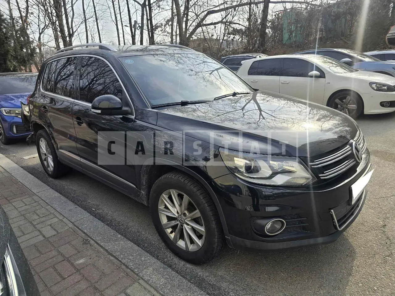 Photo 2 of 19: 2015 Volkswagen Tiguan 2.0 TDI Blue Motion, VIN WVGZZZ5NZFW602323 — Korean insurance auction