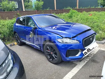 Photo 1 of 48: 2017 Jaguar F-Pace 30d, VIN SADCA2BK4HA898830 — Korean insurance auction
