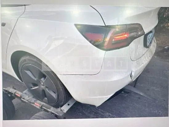 Photo 2 of 6: 2022 Tesla Model 3 LongRange, VIN 5YJ3E1EB9NF151121 — Korean insurance auction